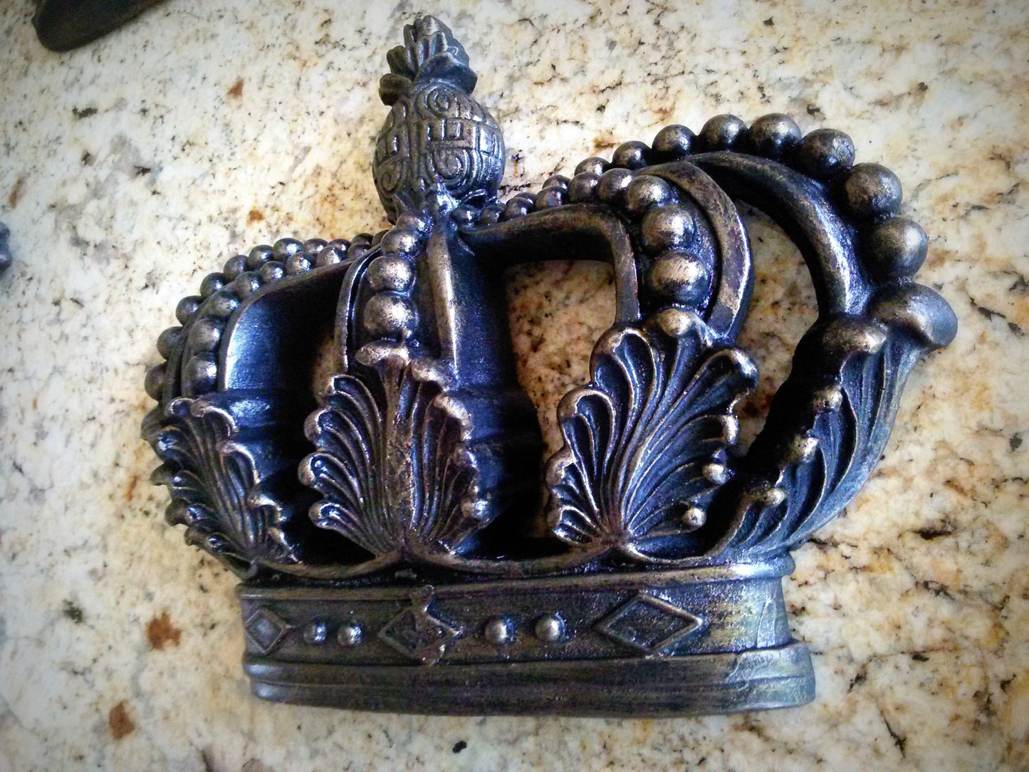 Crown Wall Plaque | PICK YOUR COLOR | Castle Decor | Fleur de Lis Royal Queen King Princess Old World Tuscan | FleurDeLisJunkie |