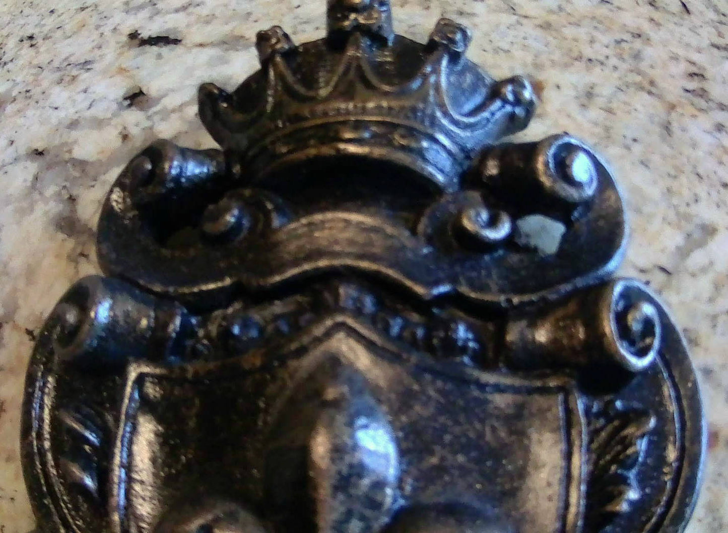 Shield Wall Plaque | PICK YOUR COLOR | Fleur De Lis | Medieval | Old World | Tuscan | Crown | Royal | King | Queen | Fleurdelisjunkie |