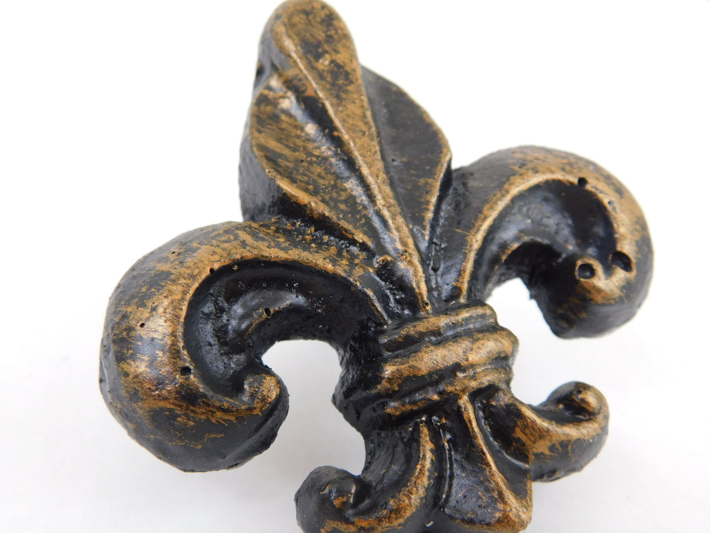 Set Of 2 Fleur De lis Candle Pins for Pillar Candles | PICK YOUR COLOR | Two Candle Pins, Fleur De Lis Decor, Candle Art, FleurDeLisJunkie