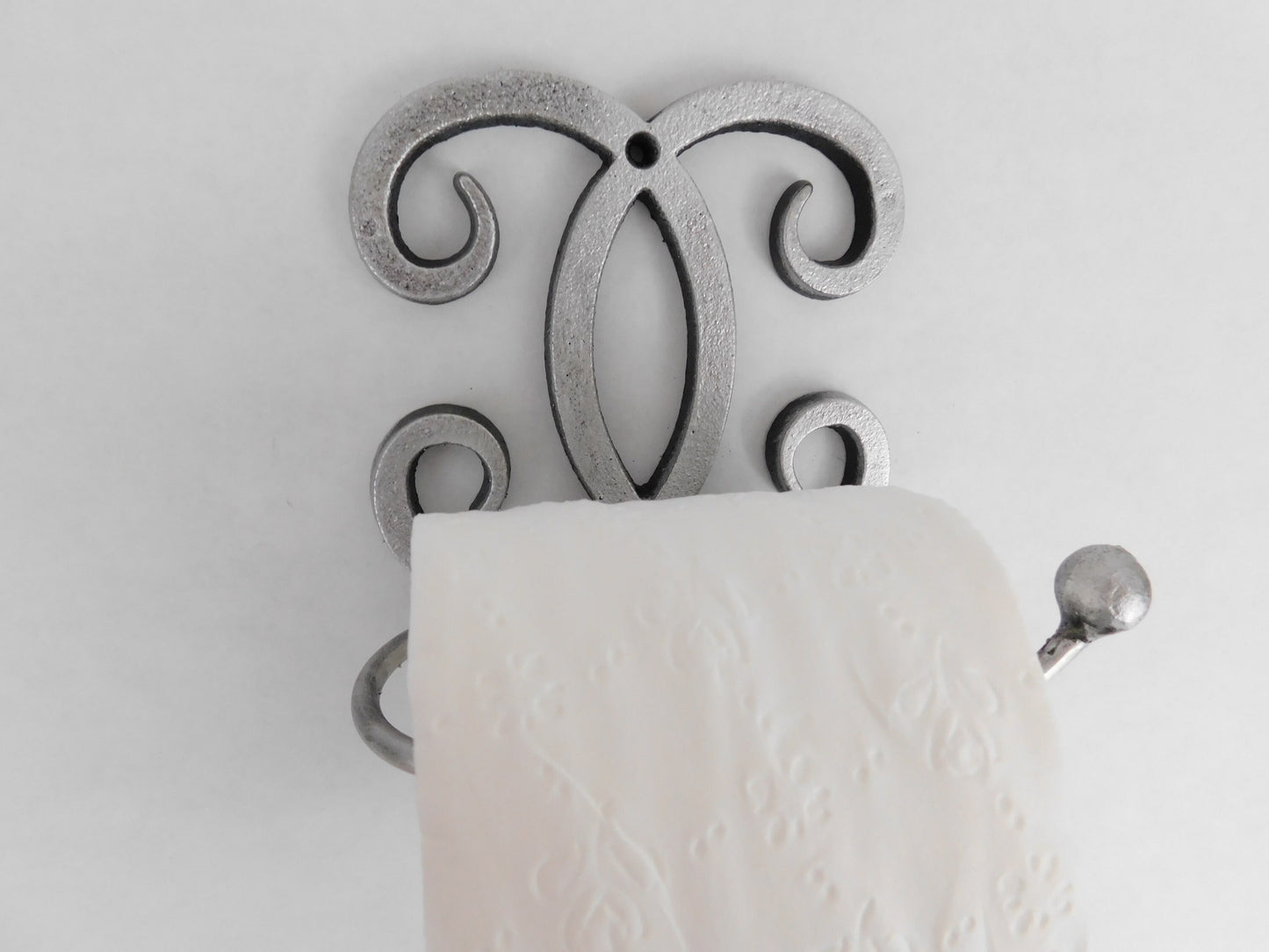 Toilet Paper Holder, Contemporary Modern Transitional Bathroom Hardware Wrought Iron Decor Euro Style Bath Fixture
