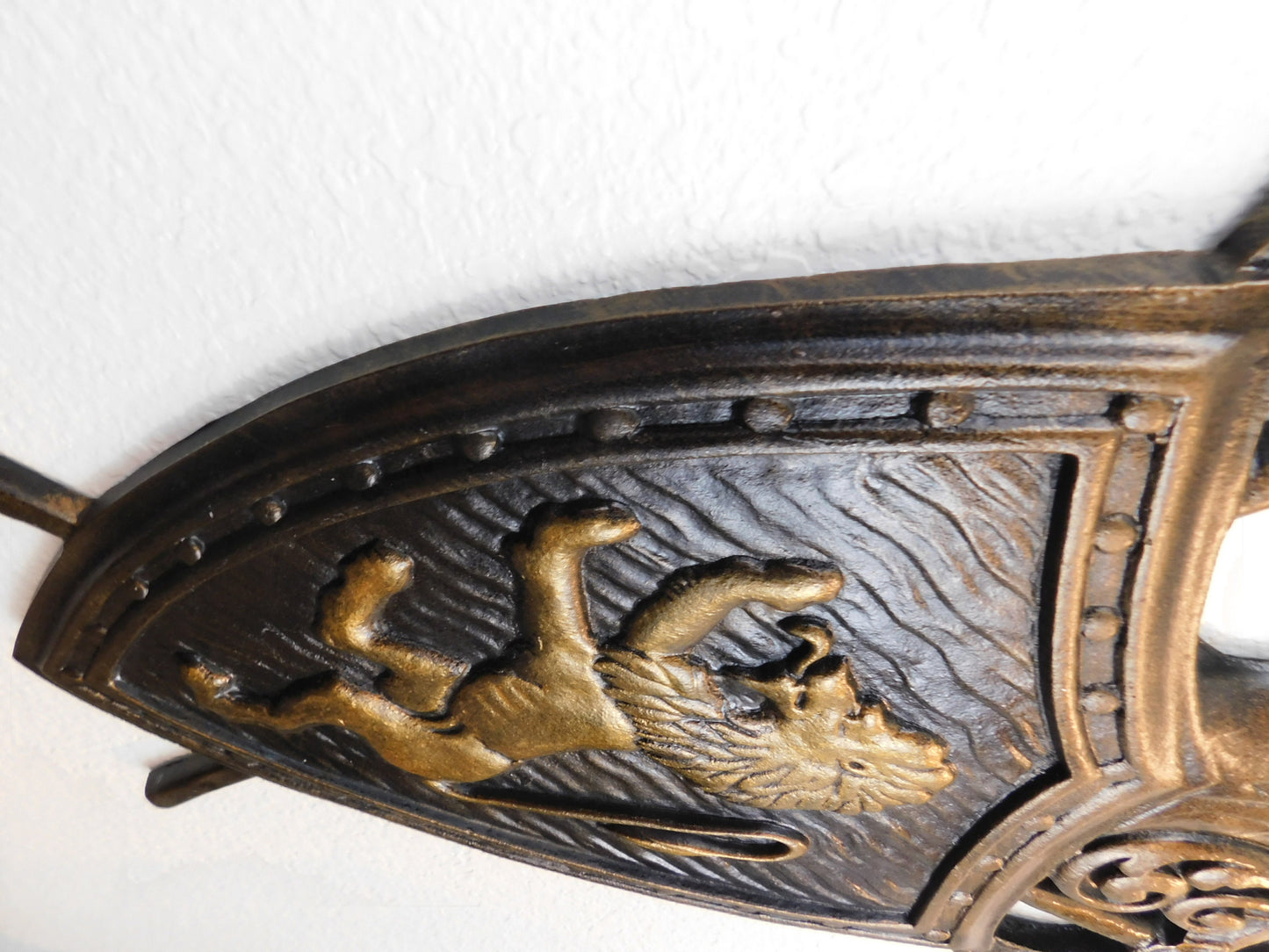 Lion Shield Knight Shield Eagle Shield Medieval Wall Decor | PICK YOUR COLOR | Metal Art Fleur de Lis Coat of Arms FleurDeLisJunkie Royal