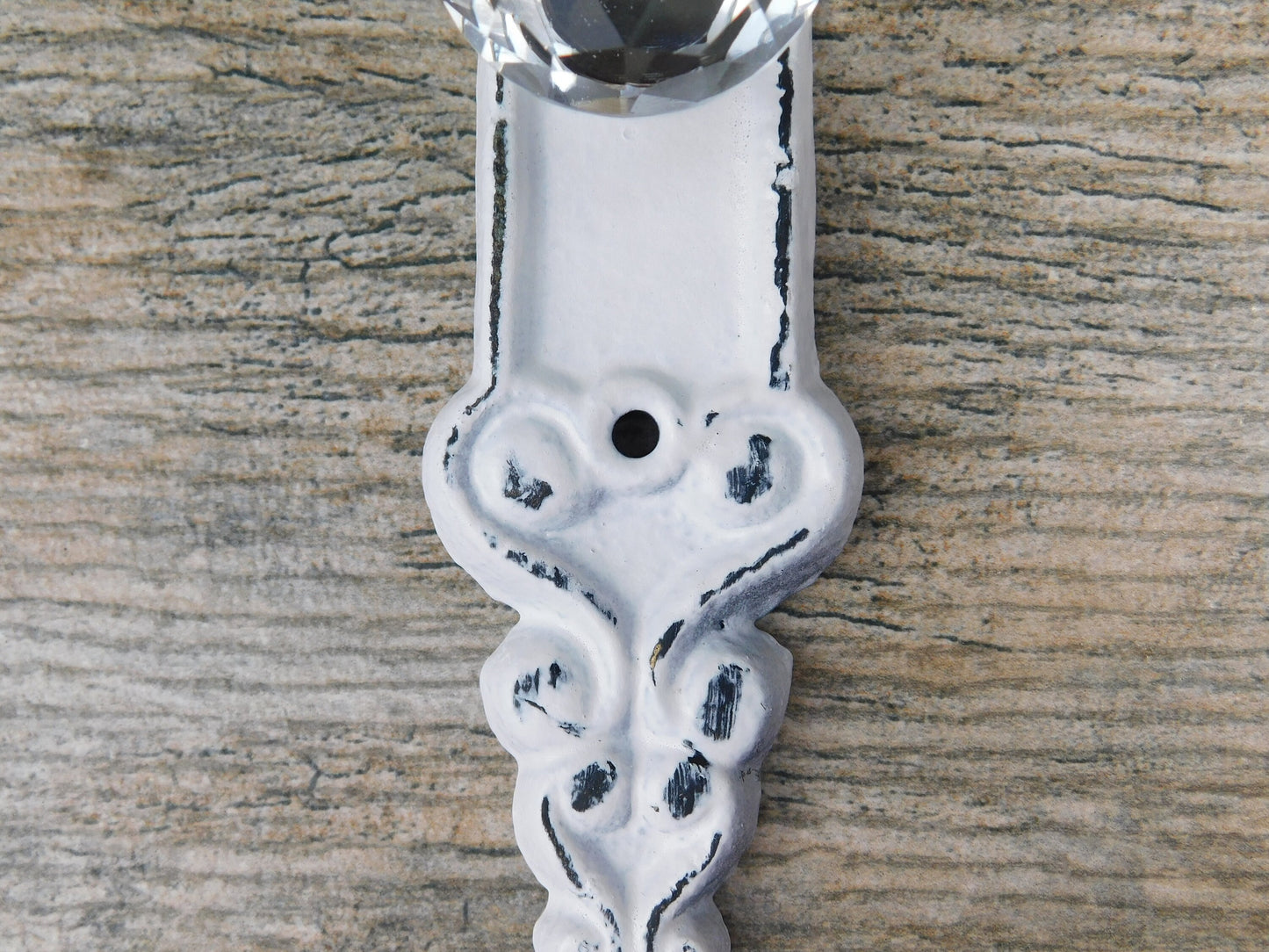 Door Knob Wall Hook | PICK YOUR COLOR | Shabby Chic | Cast Iron Wall Rack | Coat Rack | Wall Hanger | FleurDeLisJunkie | Cottage Crystal