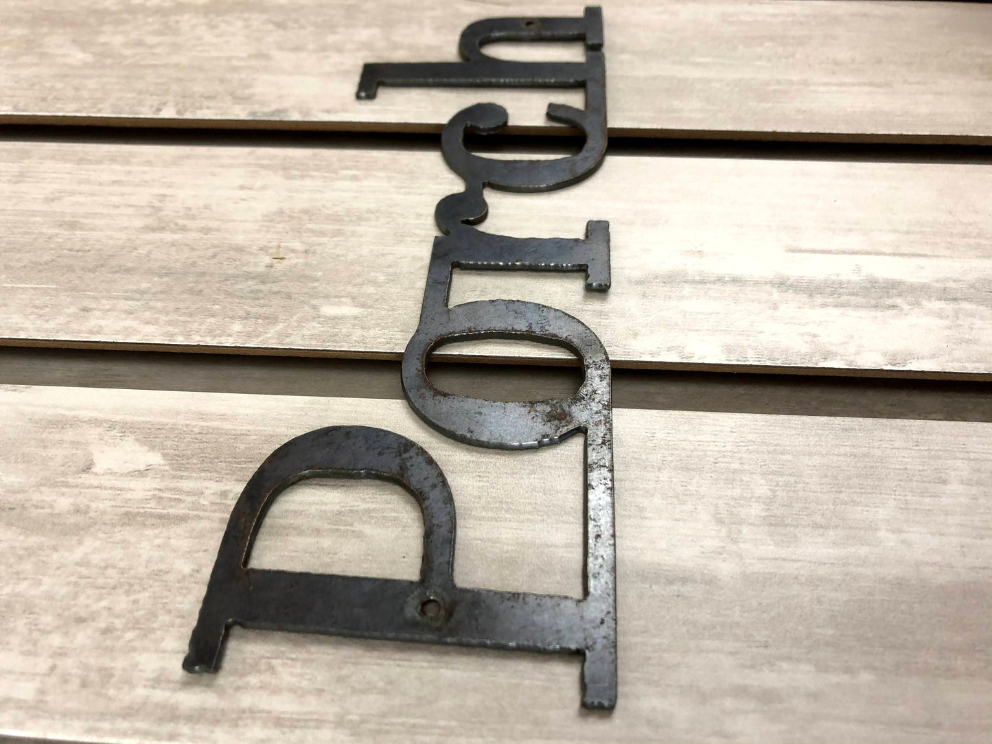 Front Porch sign made of Steel. PICK YOUR COLOR. Metal wall art. Porch decor. Rustic Farmhouse home accessories | FleurDeLisJunkie