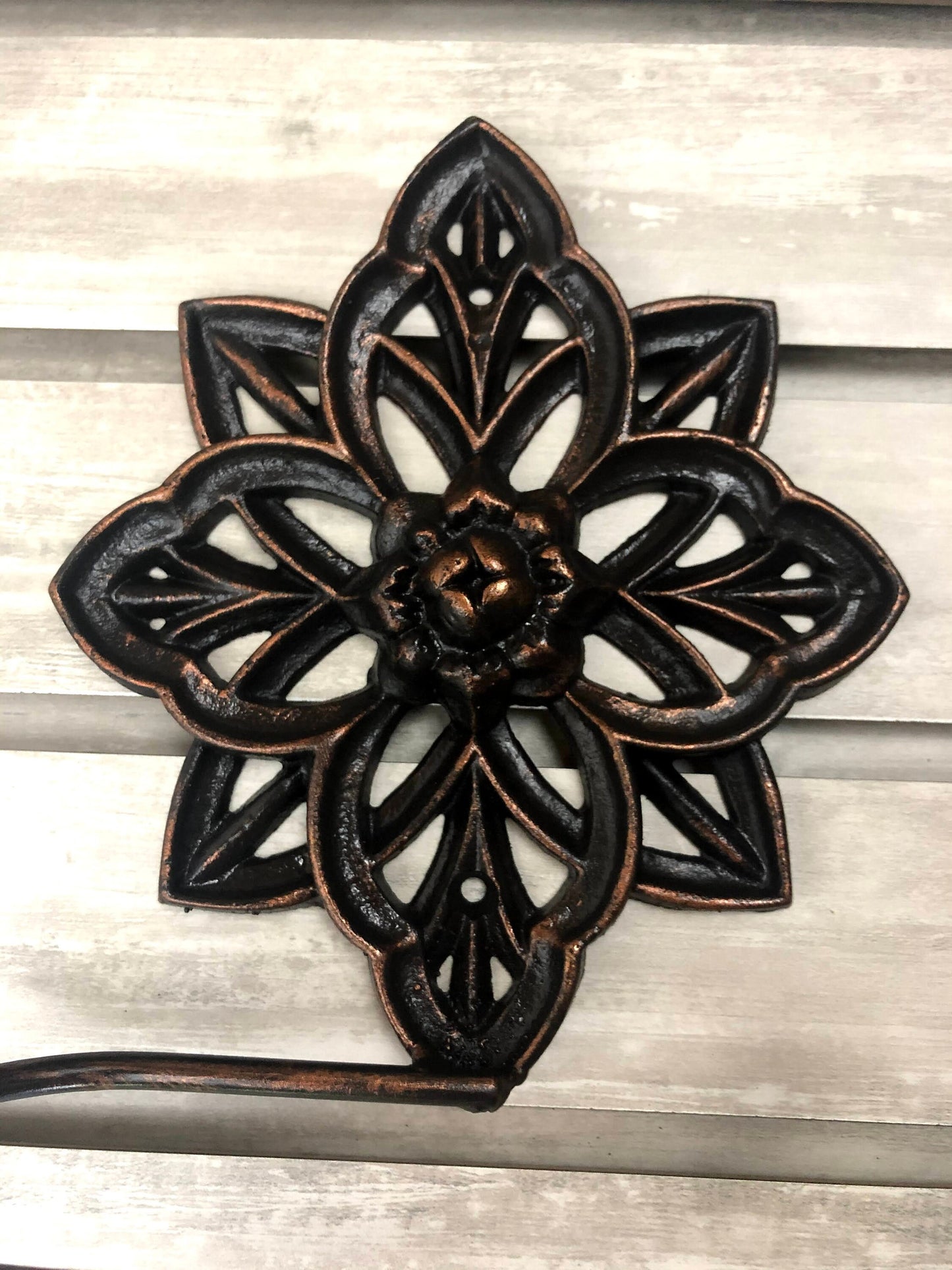 Toilet Paper Holder | Toilet tissue | bathroom| Tissue Holder | TP Hanger | Cottage Bathroom Decor | Ornate | FleurDeLisJunkie