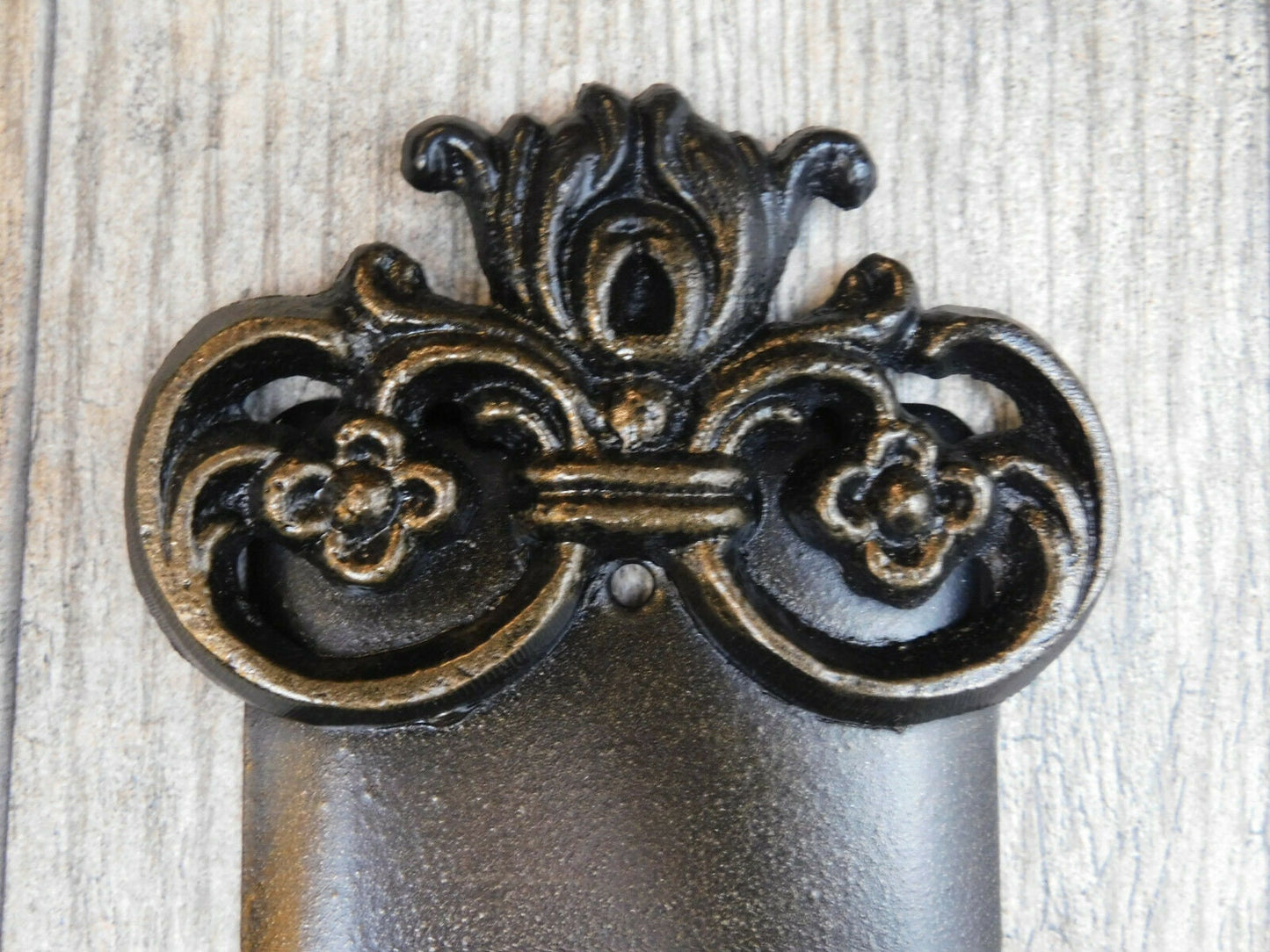 Metal Blank Wall Plate Electrical Cover Single Gang, PICK YOUR COLOR, Old World Medieval Royal Tuscan Home Decor - Fleurdelisjunkie