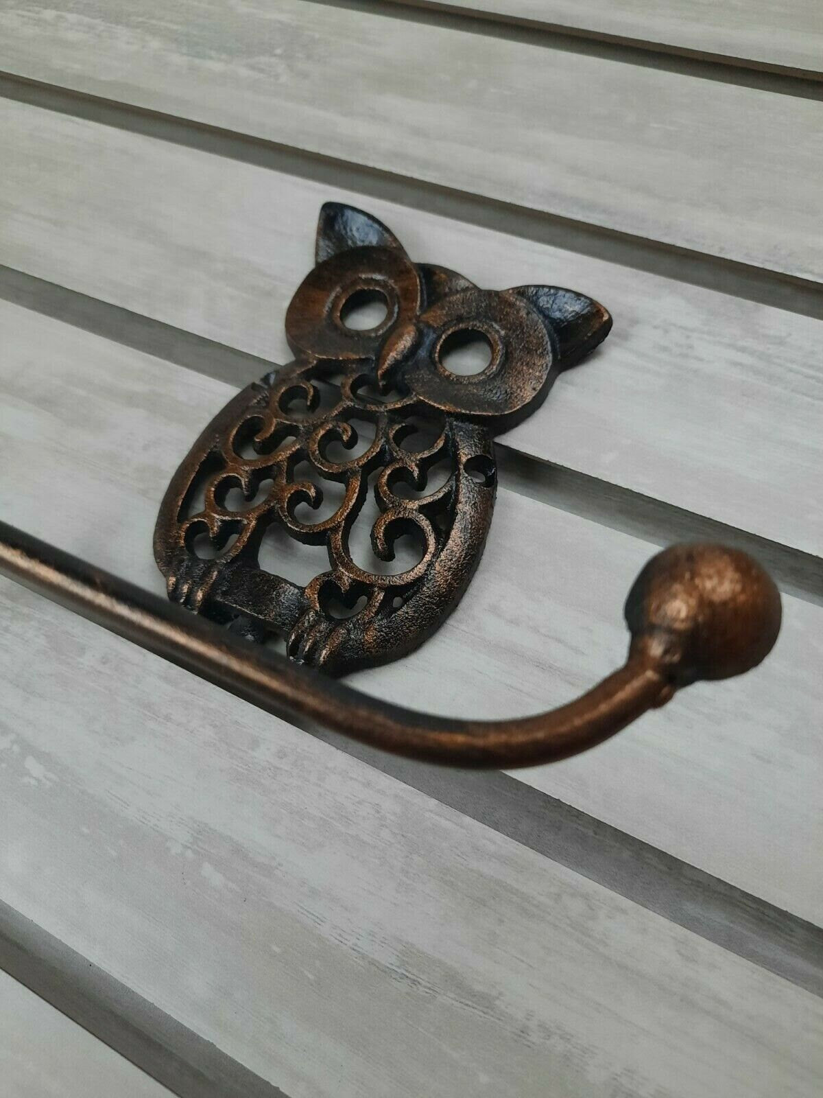 Owl Toilet Paper Holder, TP Holder, Toilet Tissue Holder, Nature, Wall Hook, Bird Bathroom Decor, Kids Bath