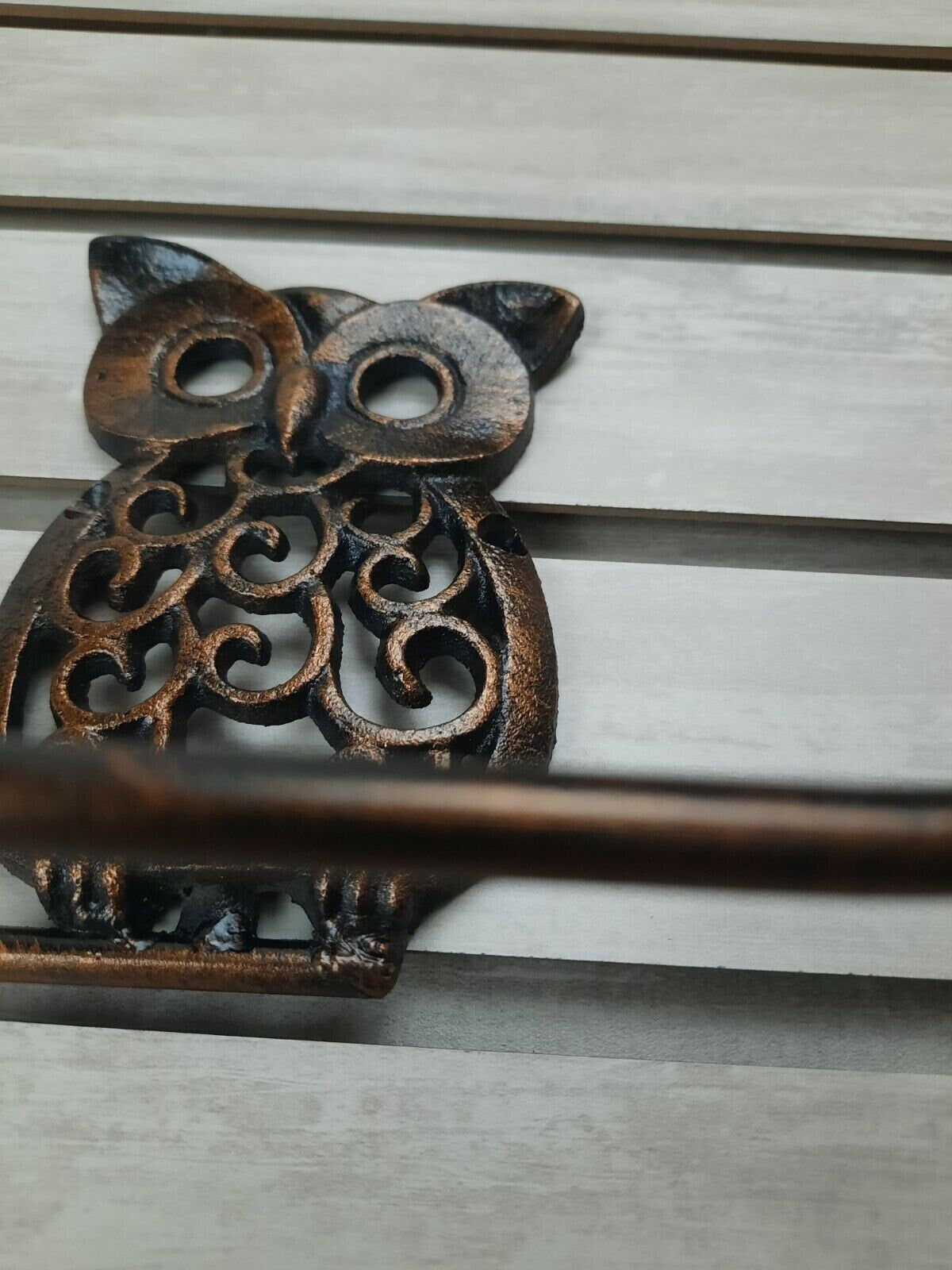 Owl Toilet Paper Holder, TP Holder, Toilet Tissue Holder, Nature, Wall Hook, Bird Bathroom Decor, Kids Bath