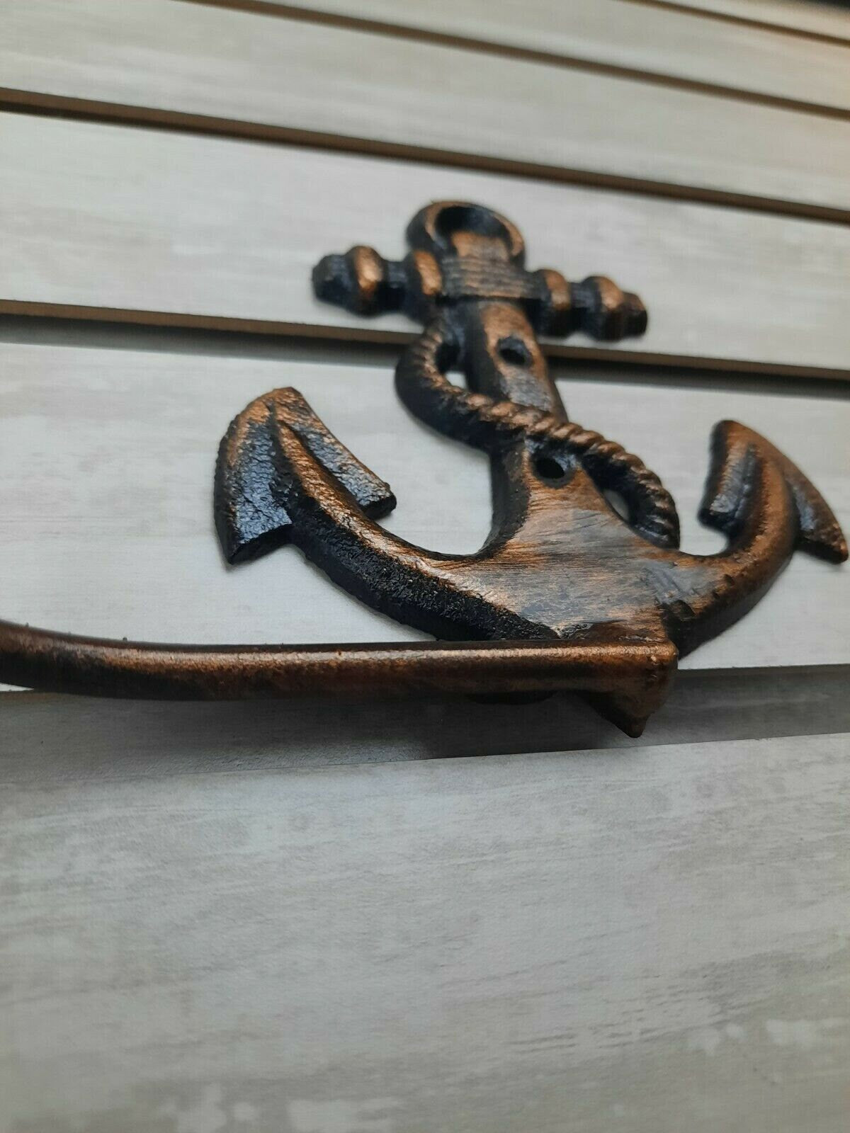 Toilet Paper Holder | Anchor Nautical TP holder | Tissue Holder | TP Hanger | Cottage Beach House Bathroom | FleurDeLisJunkie