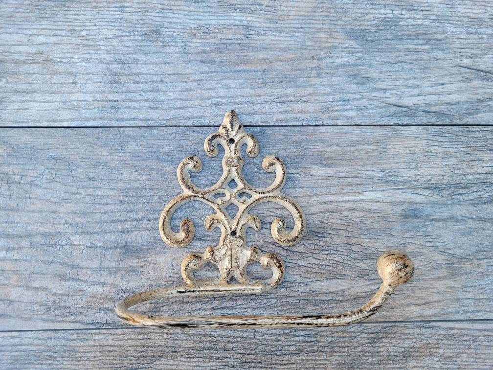 Toilet Paper Holder | TP Holder | Tissue Holder | TP Hanger | Cottage Bathroom |FleurDeLisJunkie | Toilet Paper Hanger