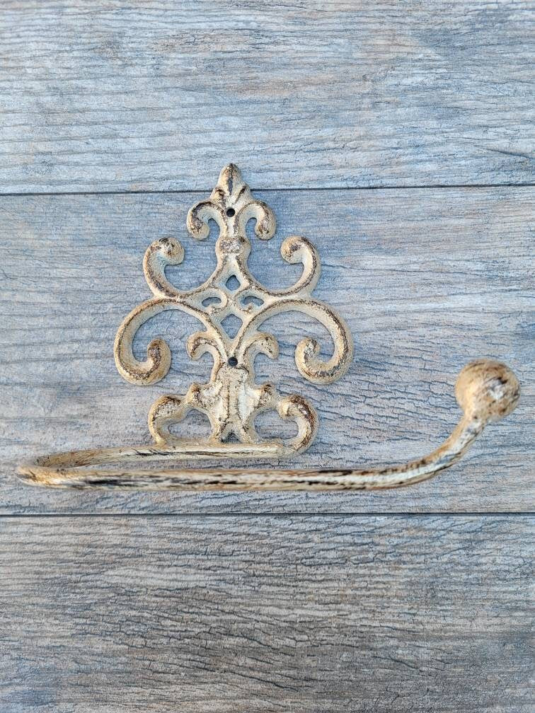 Toilet Paper Holder | TP Holder | Tissue Holder | TP Hanger | Cottage Bathroom |FleurDeLisJunkie | Toilet Paper Hanger