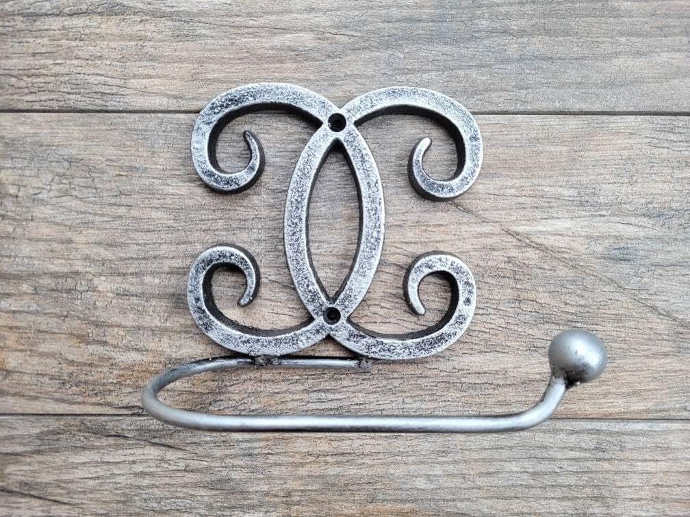 Toilet Paper Holder, Contemporary Modern Transitional Bathroom Hardware Wrought Iron Decor Euro Style Bath Fixture