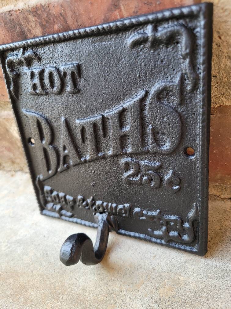 Bath Towel Hook, PICK YOUR COLOR, Wall Hook for Bathroom, Towel Holder | FleurDeLisJunkie |