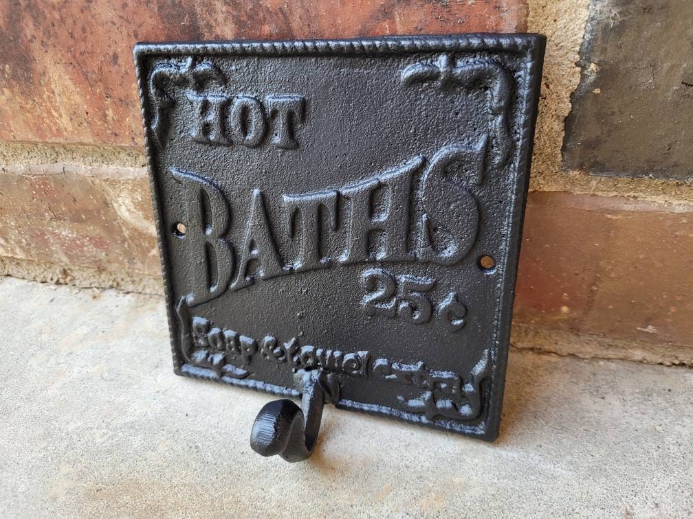 Bath Towel Hook, PICK YOUR COLOR, Wall Hook for Bathroom, Towel Holder | FleurDeLisJunkie |