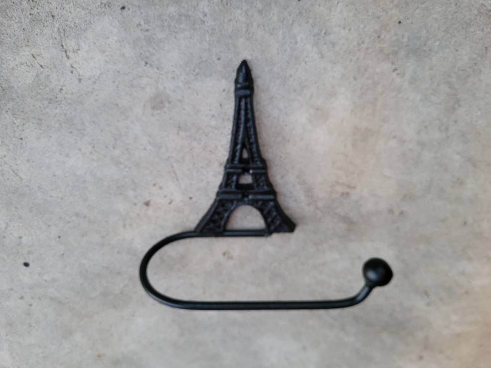 Eiffel Tower Toilet Paper Holder | PICK Your Color | Tissue Holder | TP Hanger | French Bathroom | FleurDeLisJunkie | TP Holder, Medieval