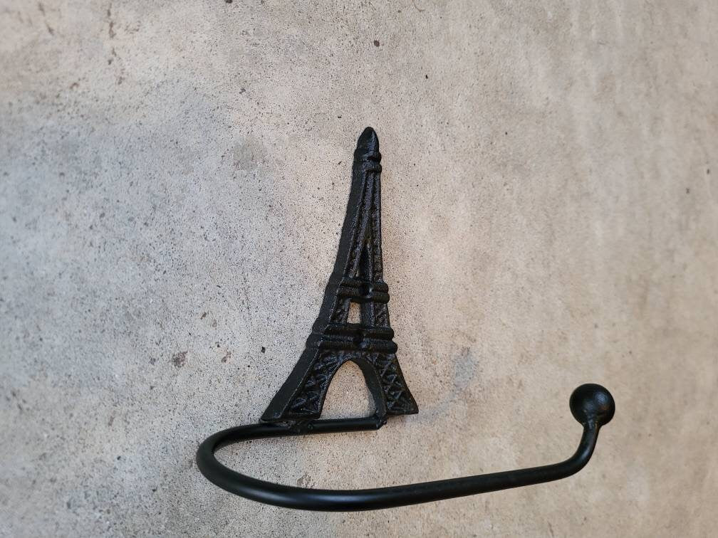 Eiffel Tower Toilet Paper Holder | PICK Your Color | Tissue Holder | TP Hanger | French Bathroom | FleurDeLisJunkie | TP Holder, Medieval