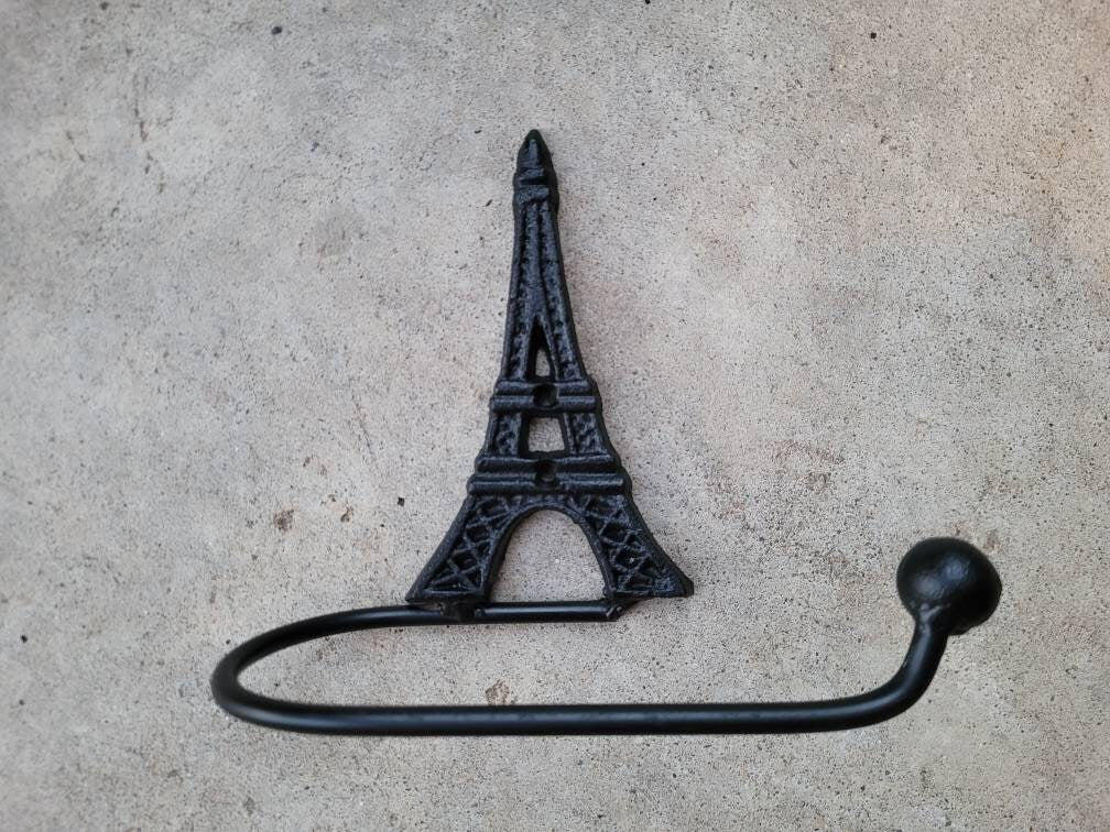 Eiffel Tower Toilet Paper Holder | PICK Your Color | Tissue Holder | TP Hanger | French Bathroom | FleurDeLisJunkie | TP Holder, Medieval