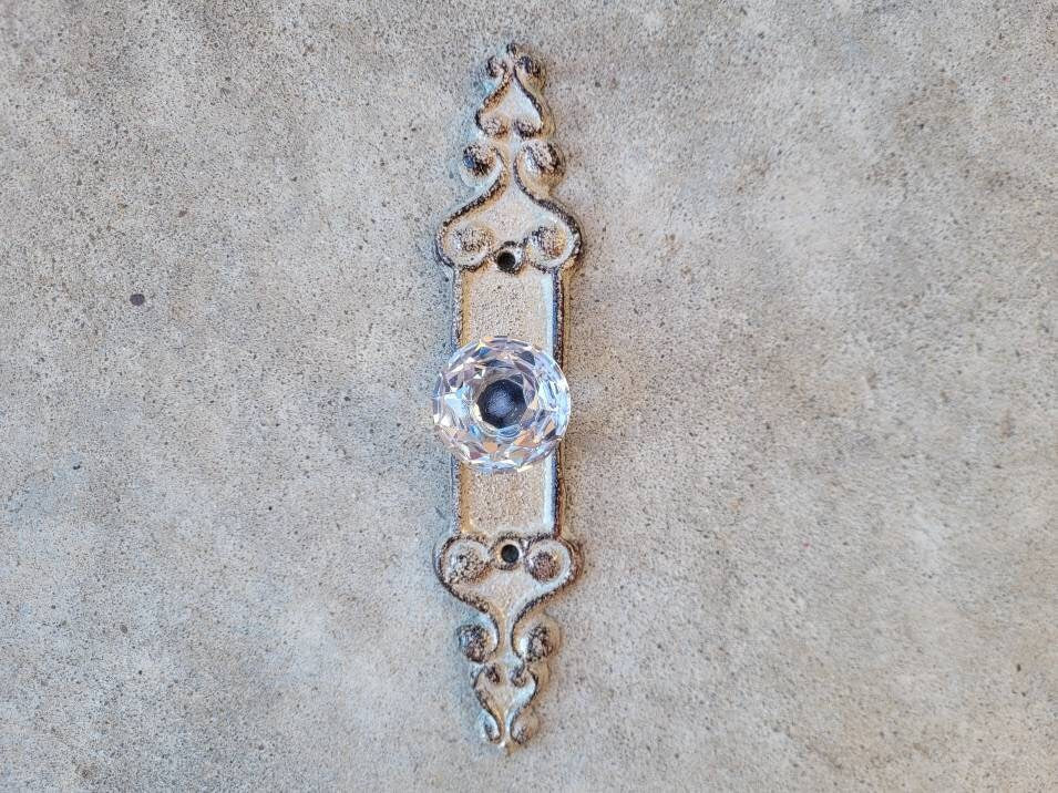 Doorknob Wall Hook | PICK YOUR COLOR | Cast Iron | Wall Rack | Coat Rack | Wall Hanger | FleurDeLisJunkie | Farmhouse Crystal | fleur