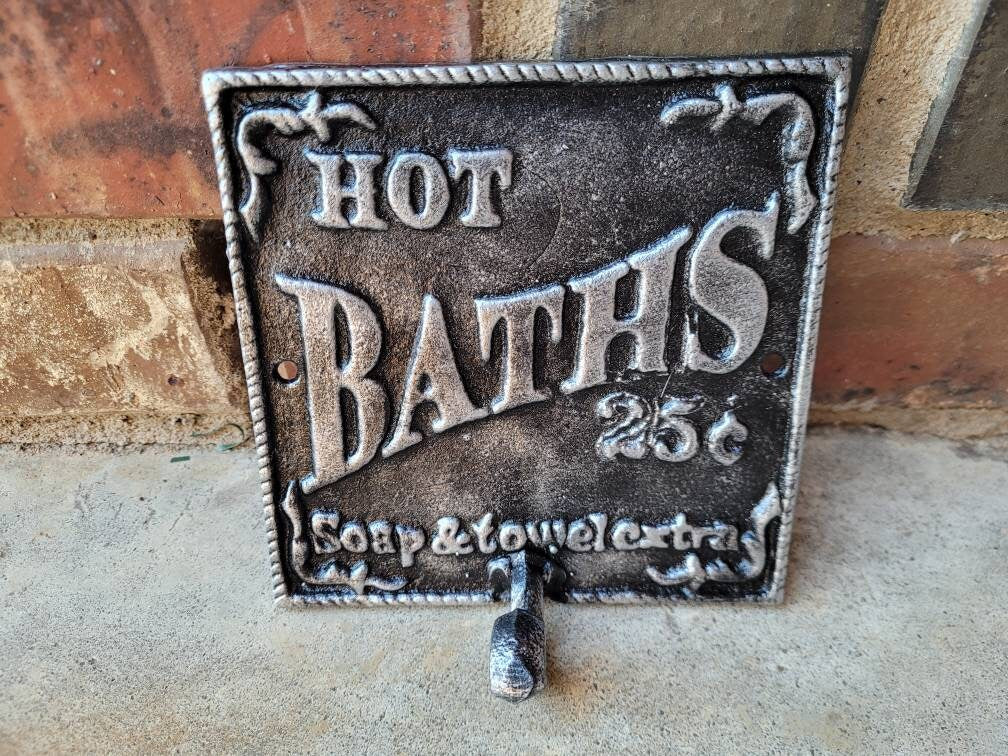 Bath Towel Hook, PICK YOUR COLOR, Wall Hook for Bathroom, Towel Holder | FleurDeLisJunkie |