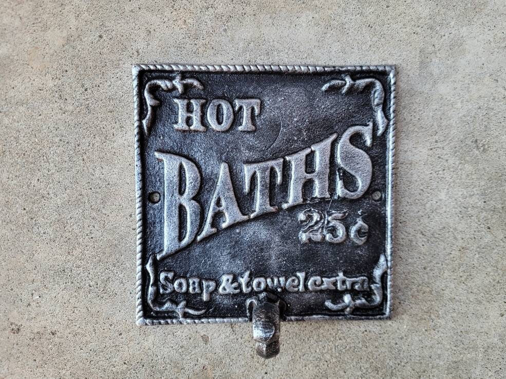 Bath Towel Hook, PICK YOUR COLOR, Wall Hook for Bathroom, Towel Holder | FleurDeLisJunkie |