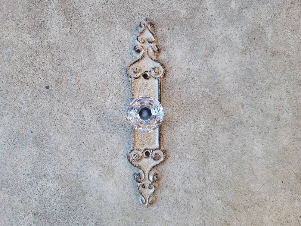 Doorknob Wall Hook | PICK YOUR COLOR | Cast Iron | Wall Rack | Coat Rack | Wall Hanger | FleurDeLisJunkie | Farmhouse Crystal | fleur