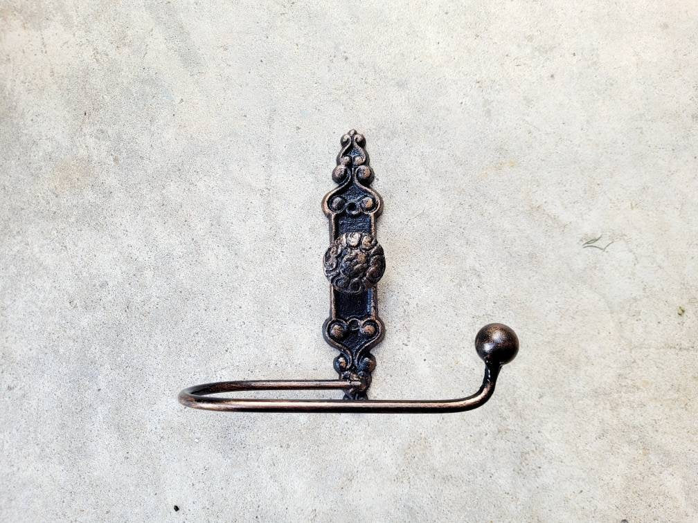 Toilet Paper Holder | Bathroom Hardware | Tissue Holder | TP Hanger | FleurDeLisJunkie | Wall mounted Door Knob design TP Holder | NEW