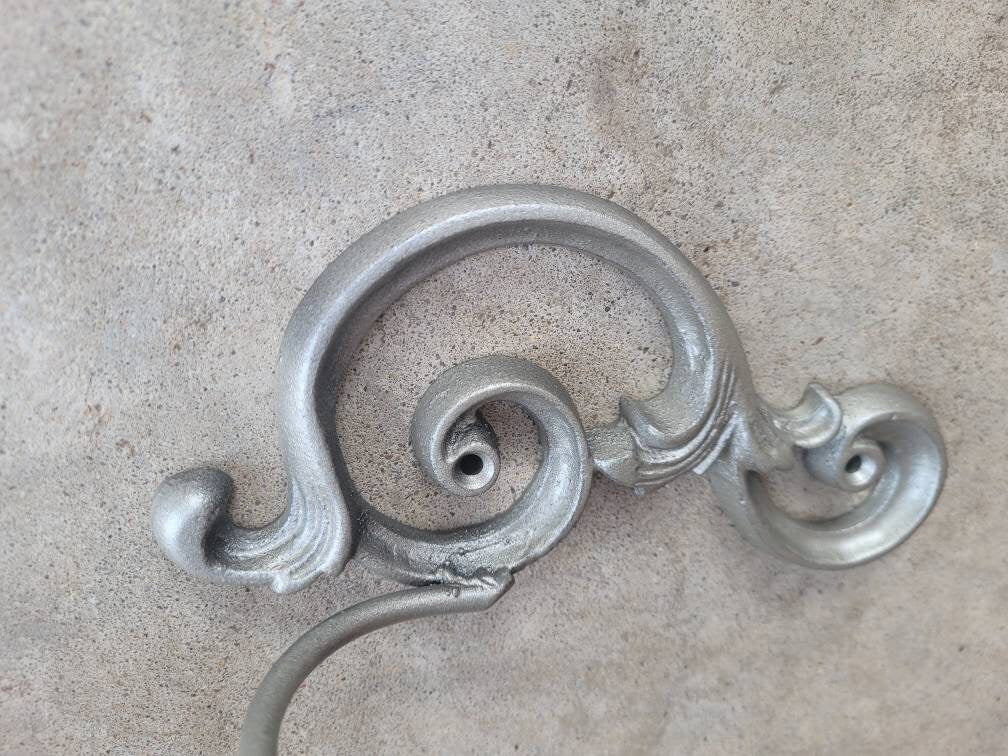 Toilet Paper Holder | PICK your COLOR | Tissue Holder | TP Holder Hanger | Tuscan Bathroom | FleurDeLisJunkie | French Scroll Royal King
