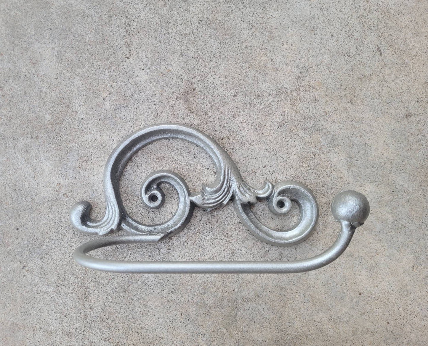 Toilet Paper Holder | PICK your COLOR | Tissue Holder | TP Holder Hanger | Tuscan Bathroom | FleurDeLisJunkie | French Scroll Royal King