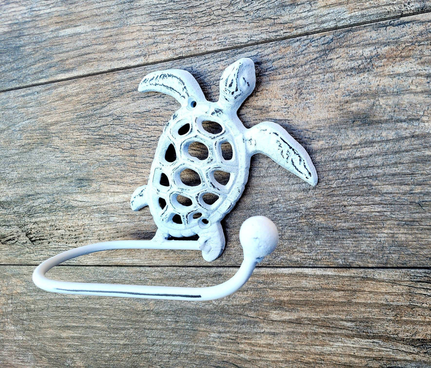 Sea Turtle Toilet Paper Holder, TP Holder, Toilet Tissue Holder, Nature, Wall Hook, Beach Cottage, Lake house bathroom decor, Bath fixture