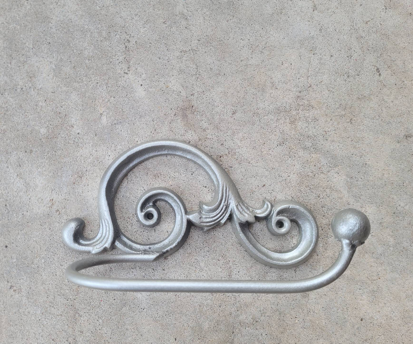 Toilet Paper Holder | PICK your COLOR | Tissue Holder | TP Holder Hanger | Tuscan Bathroom | FleurDeLisJunkie | French Scroll Royal King