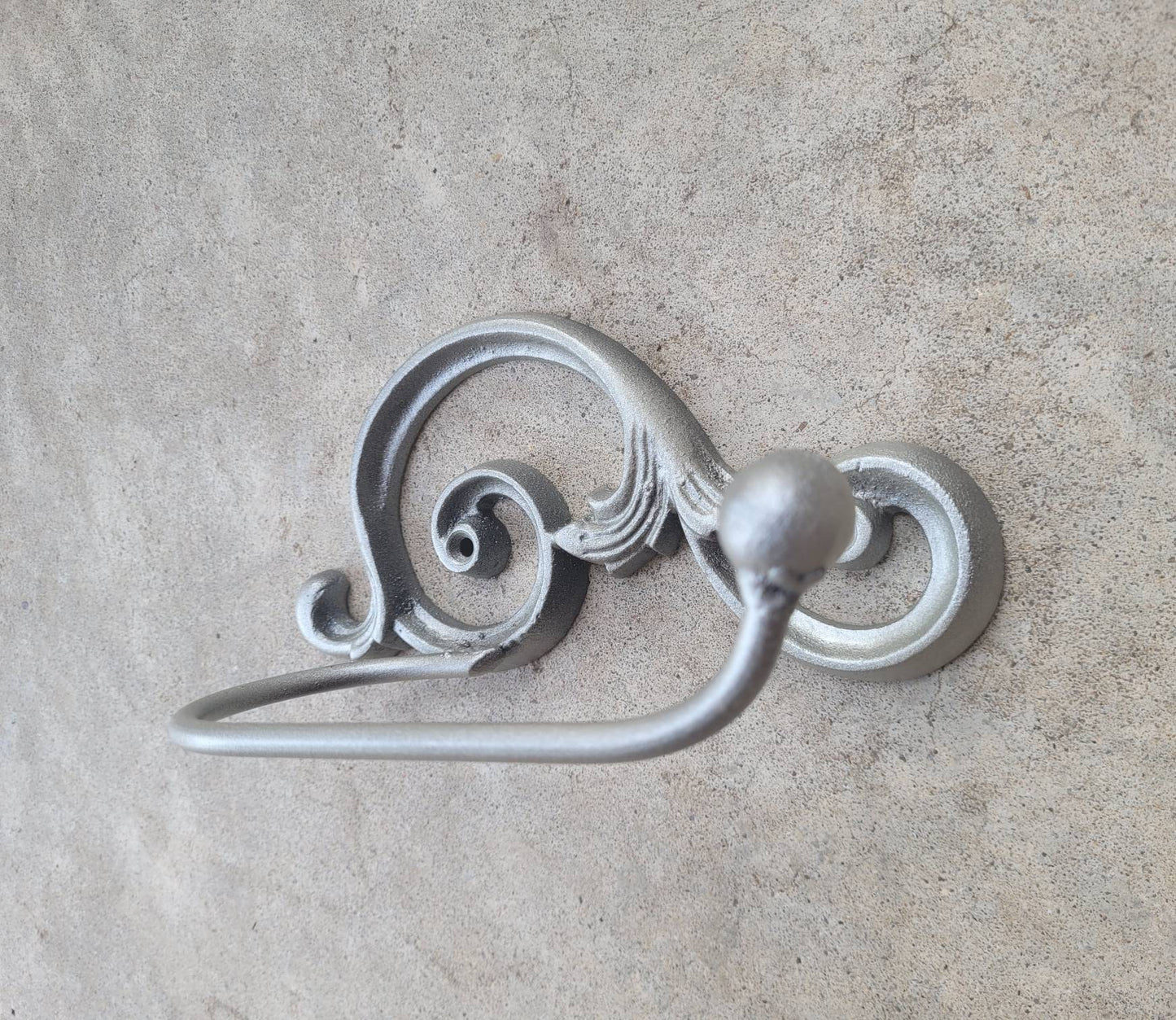 Toilet Paper Holder | PICK your COLOR | Tissue Holder | TP Holder Hanger | Tuscan Bathroom | FleurDeLisJunkie | French Scroll Royal King