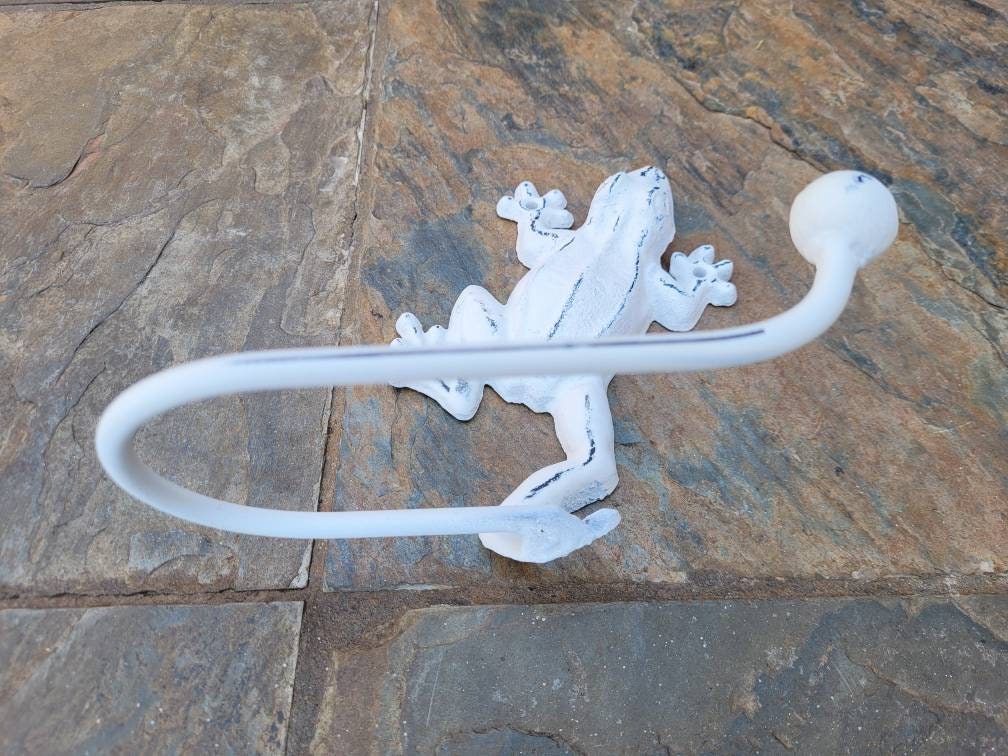 Frog Toilet Paper Holder for Bathroom Storage, TP Holder, Choose your Color, Frog decor, Nature Beach Sea Jungle Rainforest Toad, kids bath
