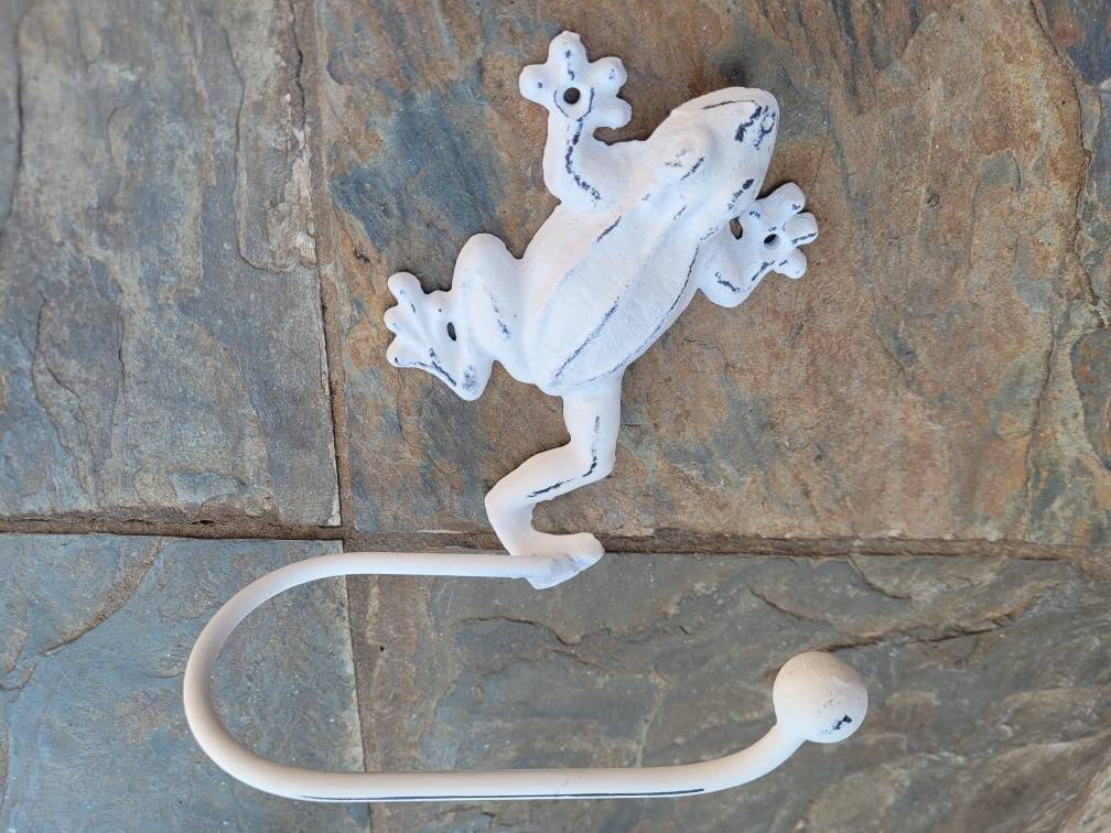 Frog Toilet Paper Holder for Bathroom Storage, TP Holder, Choose your Color, Frog decor, Nature Beach Sea Jungle Rainforest Toad, kids bath