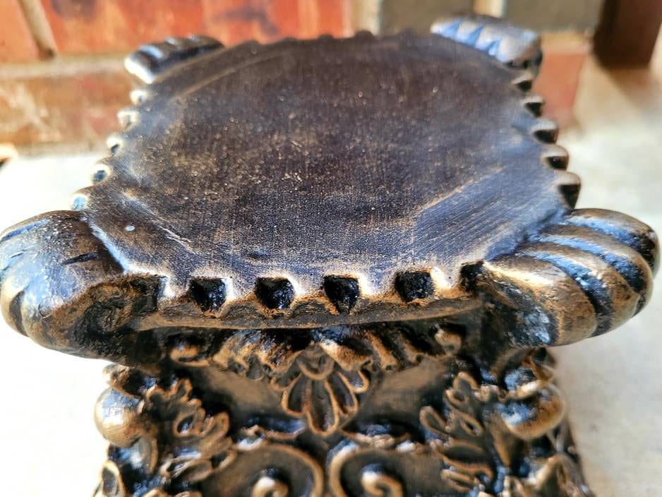 Large Capital | PICK YOUR COLOR | Pillar Candle Holder | Rose Bowl Riser | Candle Holders | Pillar Candle | FleurDeLisJunkie |