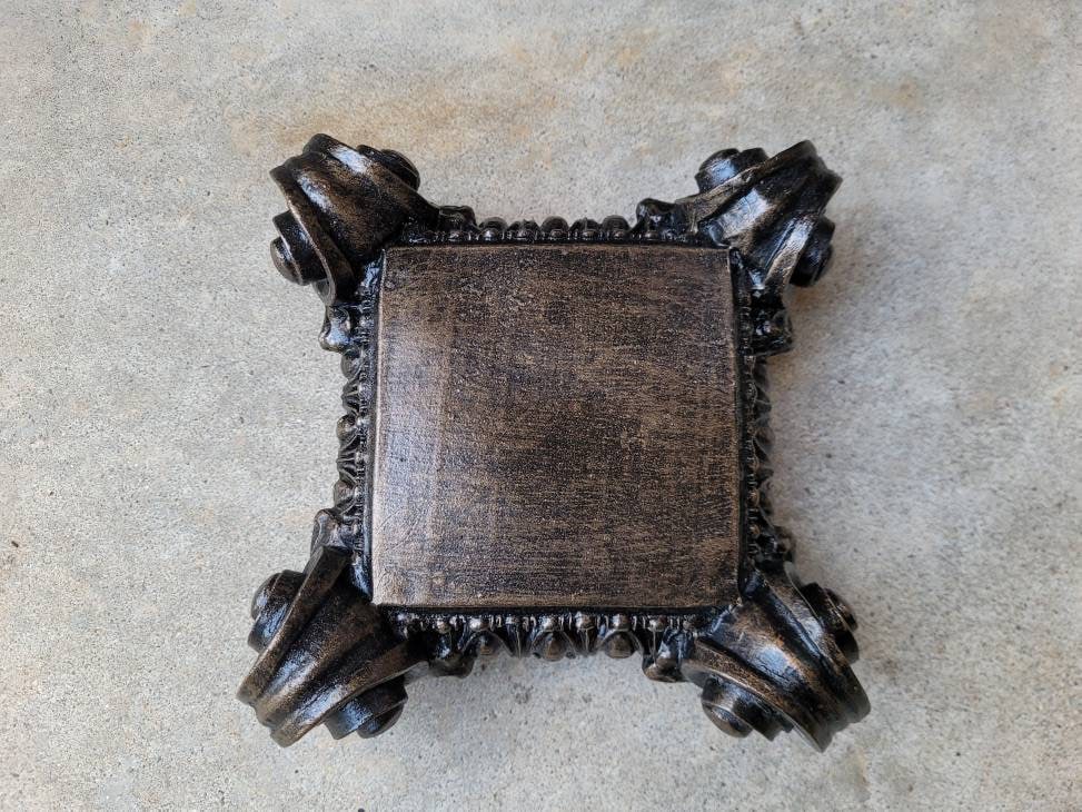 Capital | Candle Holder | PICK YOUR COLOR | Pillar Candle Holder | Rose Bowl Riser| Traditional | Riser | Medieval | FleurDeLisJunkie
