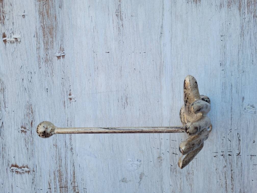 Hand Toilet Paper Holder, TP Holder, Toilet Tissue Holder, towel Wall Hook hanger, Iron Hand TP holder, Modern