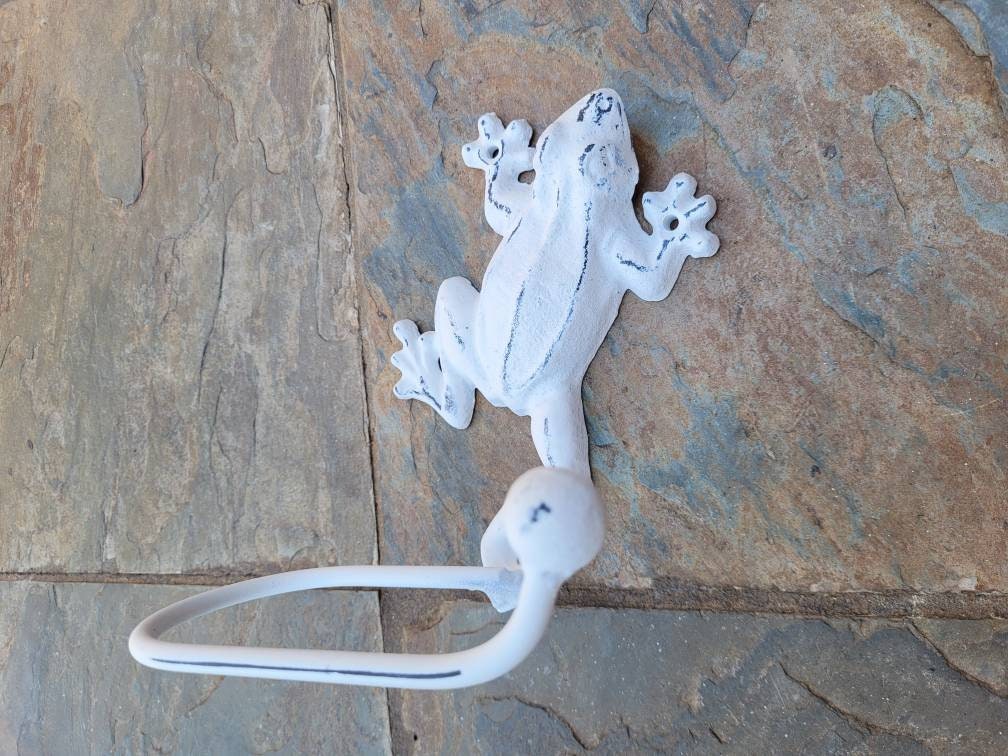 Frog Toilet Paper Holder for Bathroom Storage, TP Holder, Choose your Color, Frog decor, Nature Beach Sea Jungle Rainforest Toad, kids bath