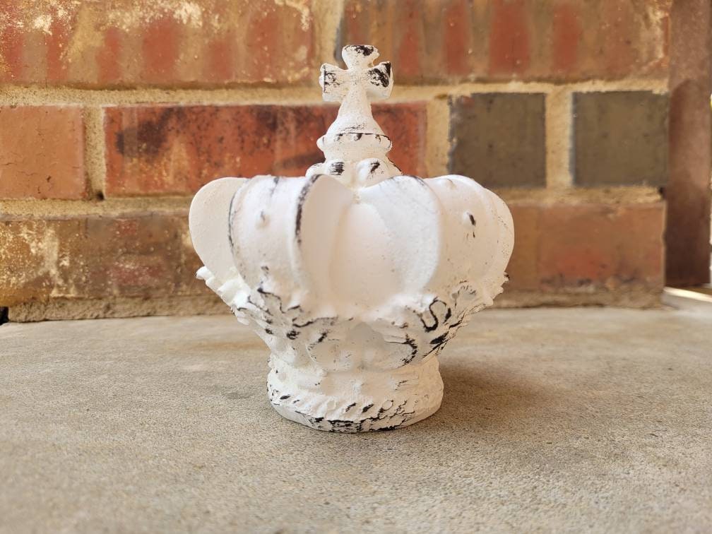 Crown Finial | PICK YOUR COLOR | Decorative Finial | Old World | Tuscan | Medieval | Royal | FleurDeLisJunkie | Crown | King | Queen |Prince