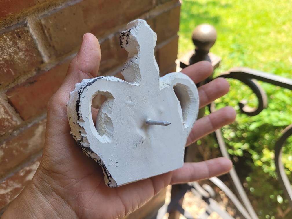 Crown Candle Pin - PICK YOUR COLOR - Victorian, Tuscan, Fleur de Lis, Cross, Royal, Queen, King, Princess, Castle, Crowns for candles pillar