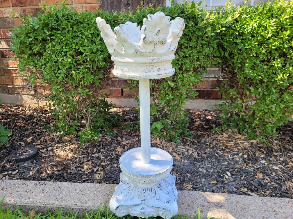 Paper Towel Holder with Crown Top, PICK YOUR COLOR, French Country | Kitchen | Fleur de Lis | Shabby Chic, Victorian | FleurDeJunkie | Royal
