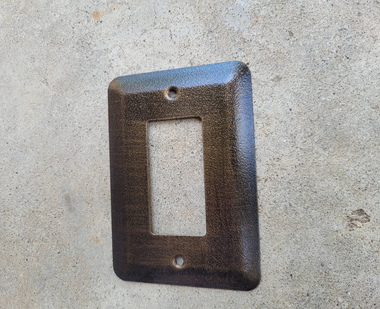 Single Rocker | PICK YOUR COLOR | Metal Switch Plate Cover | Rocker Switch Cover | Rocker Plate| Rocker Cover | FleurDeLisJunkie |