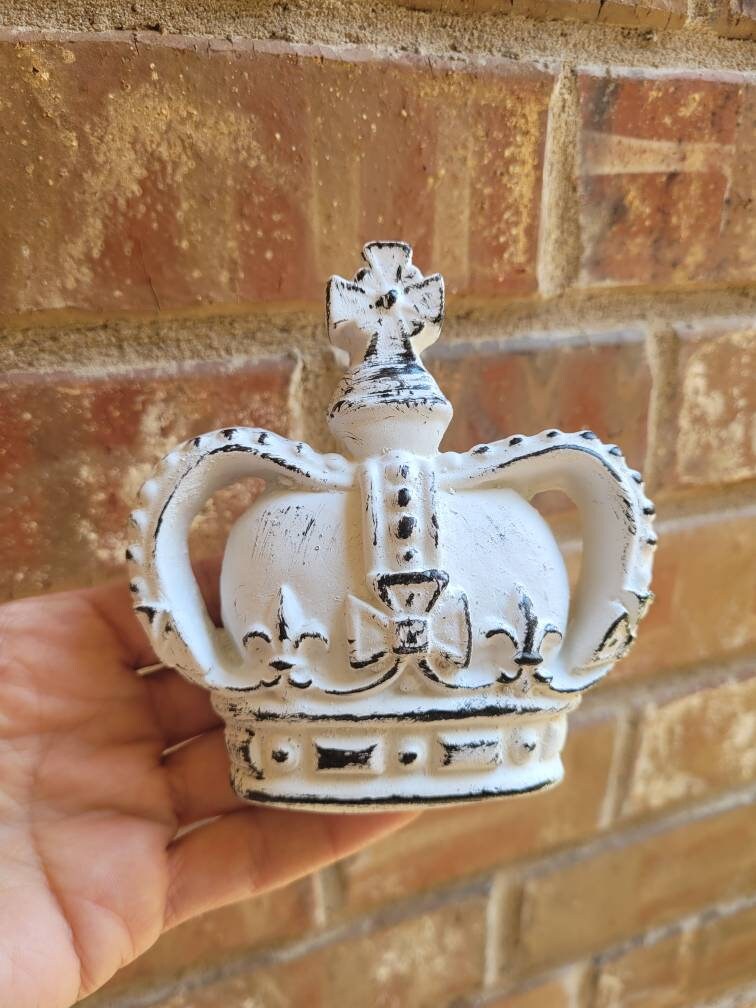 Crown Candle Pin - PICK YOUR COLOR - Victorian, Tuscan, Fleur de Lis, Cross, Royal, Queen, King, Princess, Castle, Crowns for candles pillar