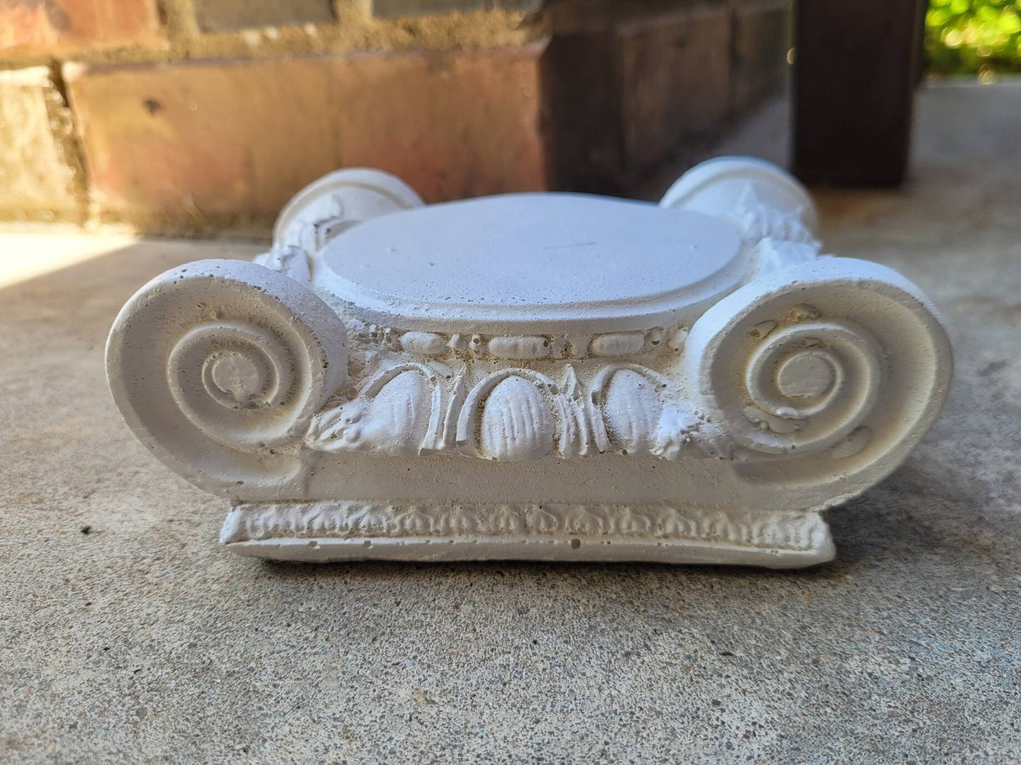 Candle Holder | PICK YOUR COLOR | Pillar | Capital | Riser | Rose Bowl Riser | Old World | Medieval | Traditional | FleurDeLisJunkie