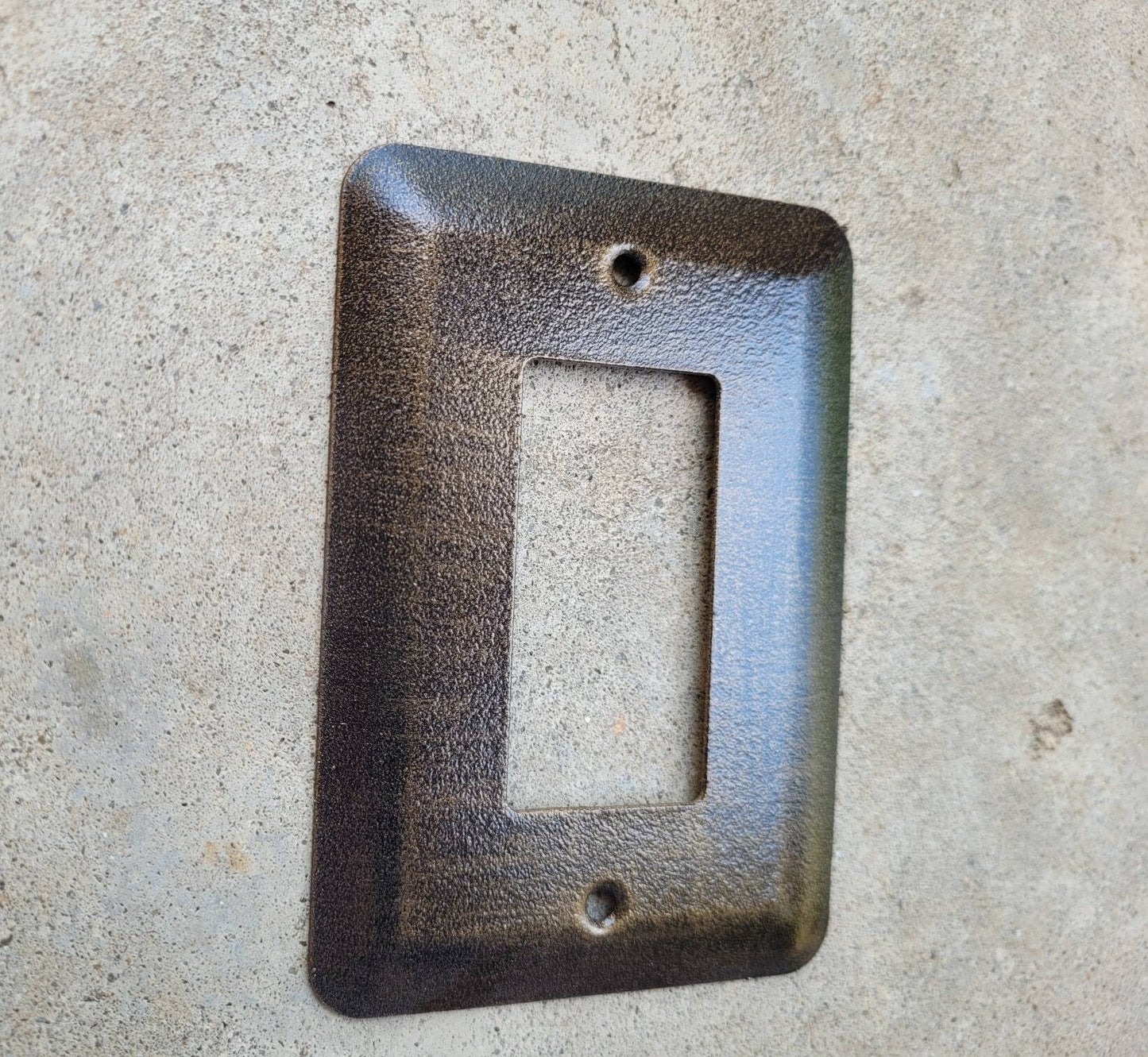 Single Rocker | PICK YOUR COLOR | Metal Switch Plate Cover | Rocker Switch Cover | Rocker Plate| Rocker Cover | FleurDeLisJunkie |