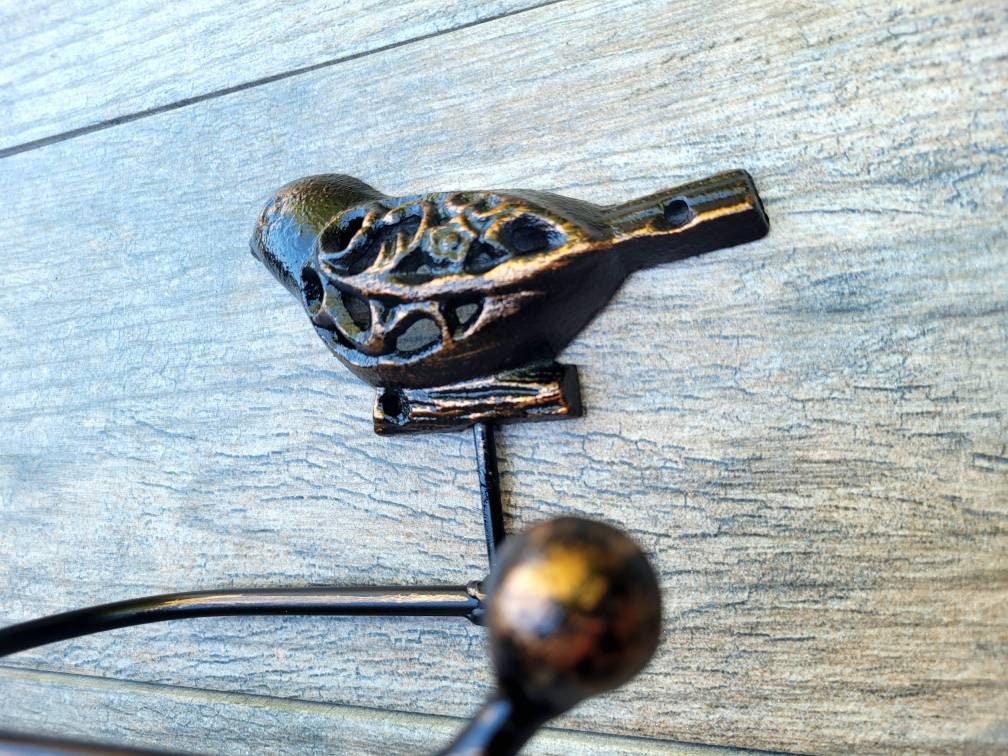 Bird Toilet Paper Holder, TP Holder, Toilet Tissue Holder, Nature, Wall Hook, Tissue Paper Holder, Bathroom Hardware, Bath Fixture | Fleur