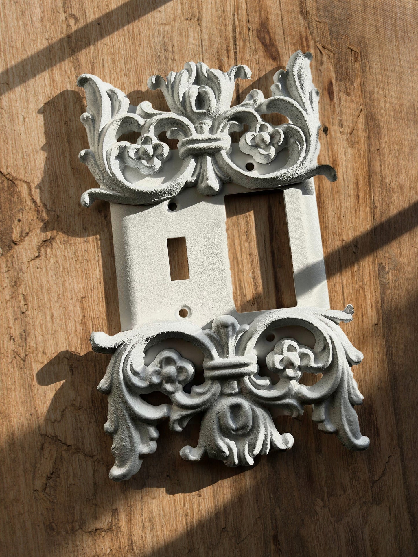 Rocker and Toggle Switchplate | PICK YOUR COLOR | Light Switch Cover | Combo Switch Plate | Light Switch Covers | FleurDeLisJunkie