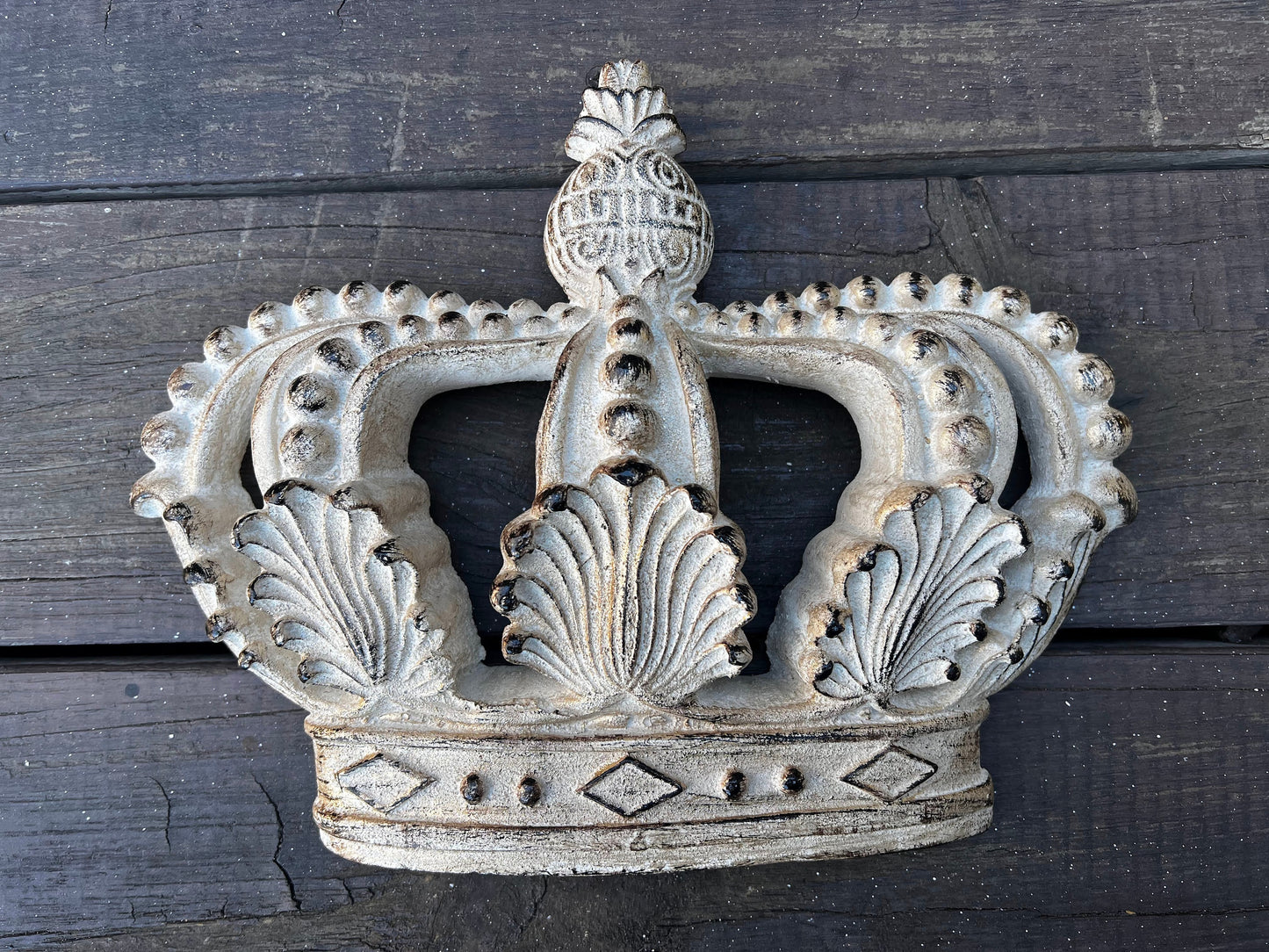Crown Wall Plaque | PICK YOUR COLOR | Castle Decor | Fleur de Lis Royal Queen King Princess Old World Tuscan | FleurDeLisJunkie |