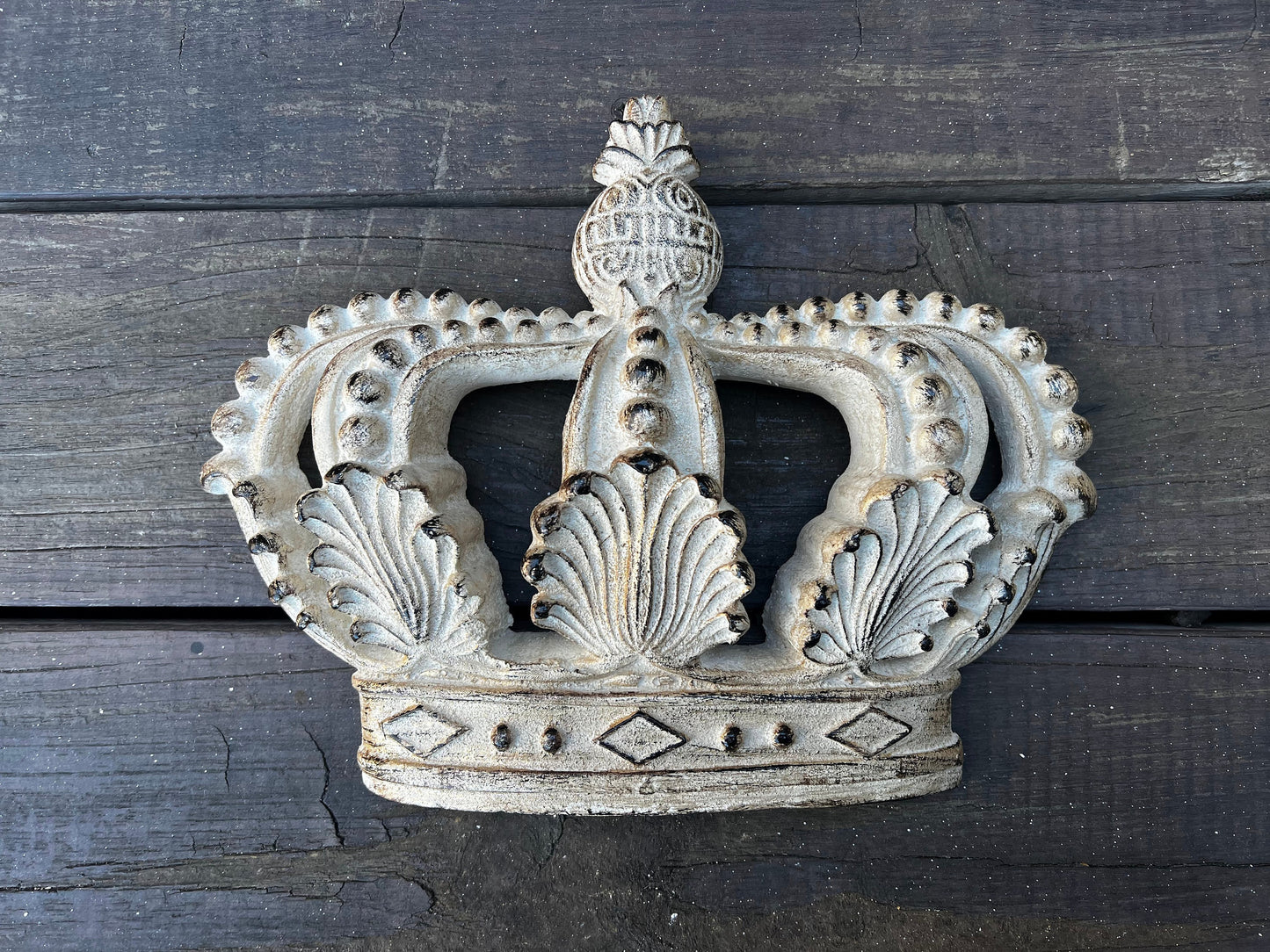 Crown Wall Plaque | PICK YOUR COLOR | Castle Decor | Fleur de Lis Royal Queen King Princess Old World Tuscan | FleurDeLisJunkie |