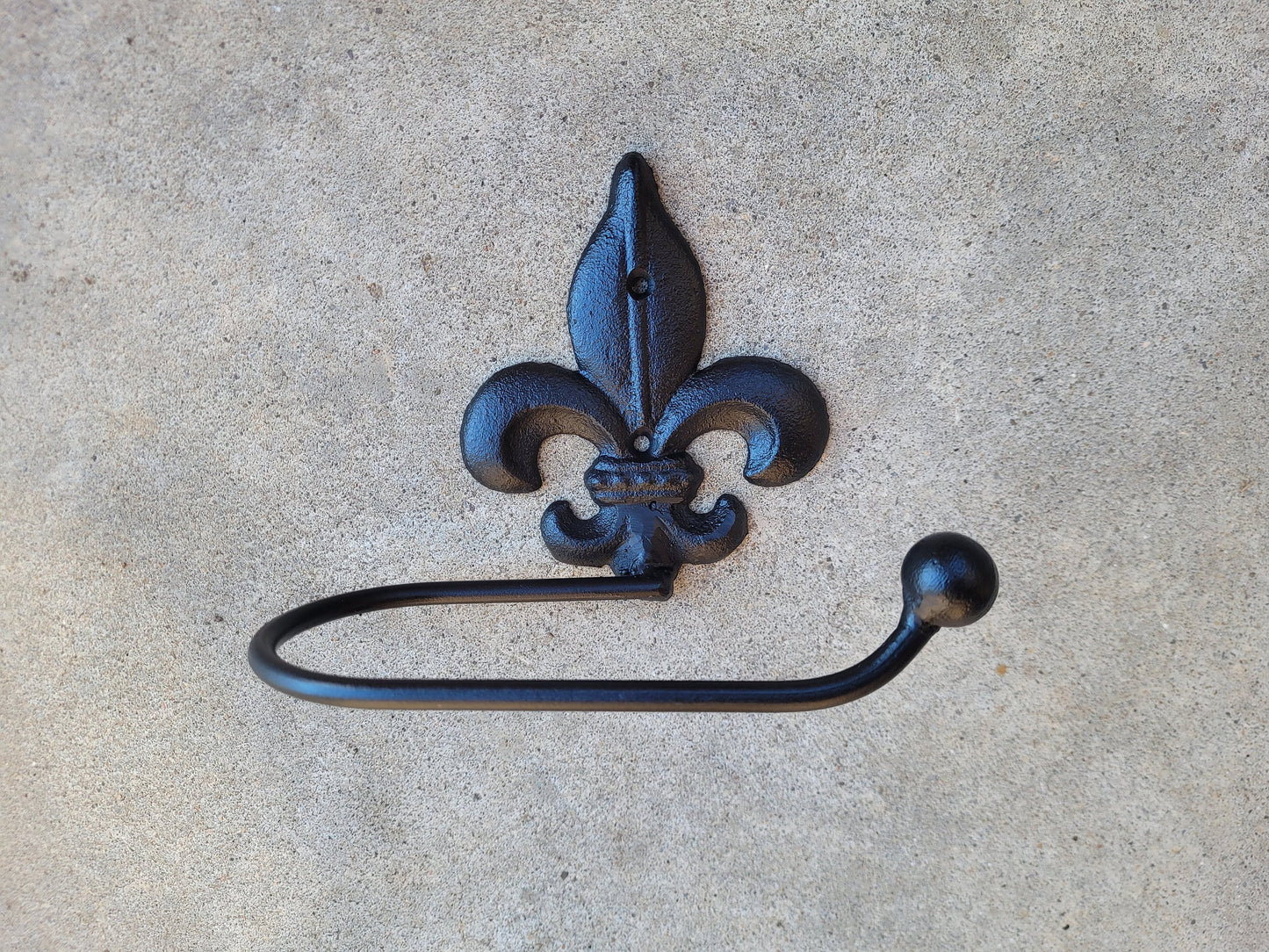 Fleur de Lis Toilet Paper Holder | Fleur Toilet tissue holder | TP Holder | Bath Fixture | Bathroom | Euro toilet paper | FleurDeLisJunkie