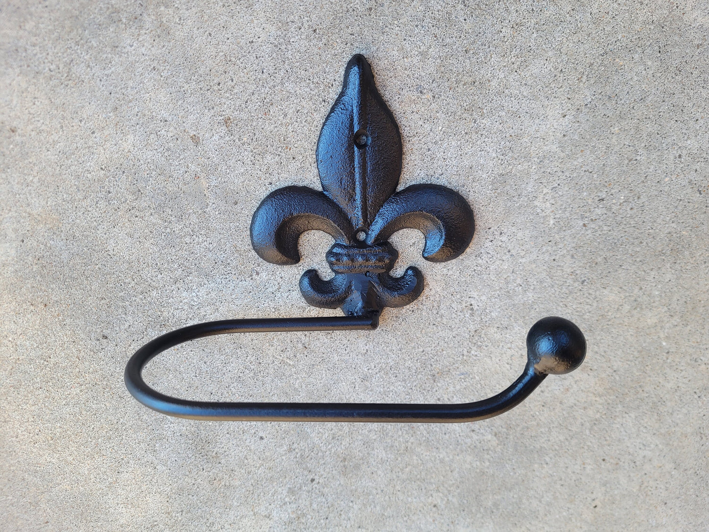 Fleur de Lis Toilet Paper Holder | Fleur Toilet tissue holder | TP Holder | Bath Fixture | Bathroom | Euro toilet paper | FleurDeLisJunkie
