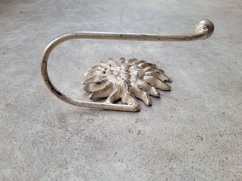 Sun Toilet Paper Holder, TP Holder, Toilet Tissue Holder, towel Wall Hook hanger, Iron Sun TP holder, Celestial Bathroom, Moon
